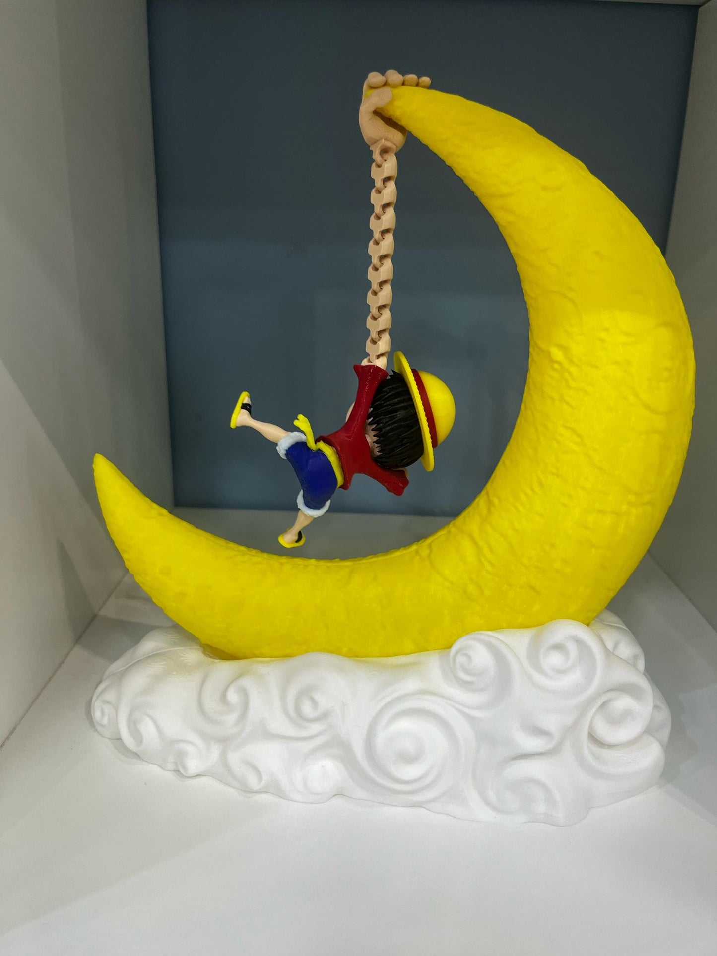 Figura Luffy One Piece Luna con Nubes