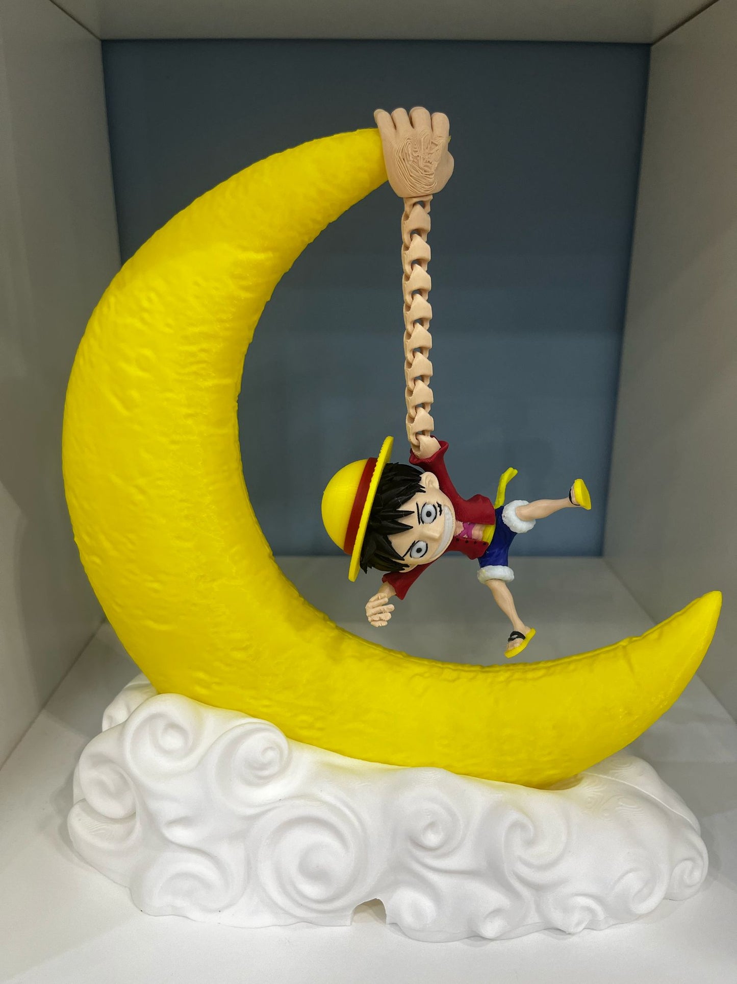 Figura Luffy One Piece Luna con Nubes