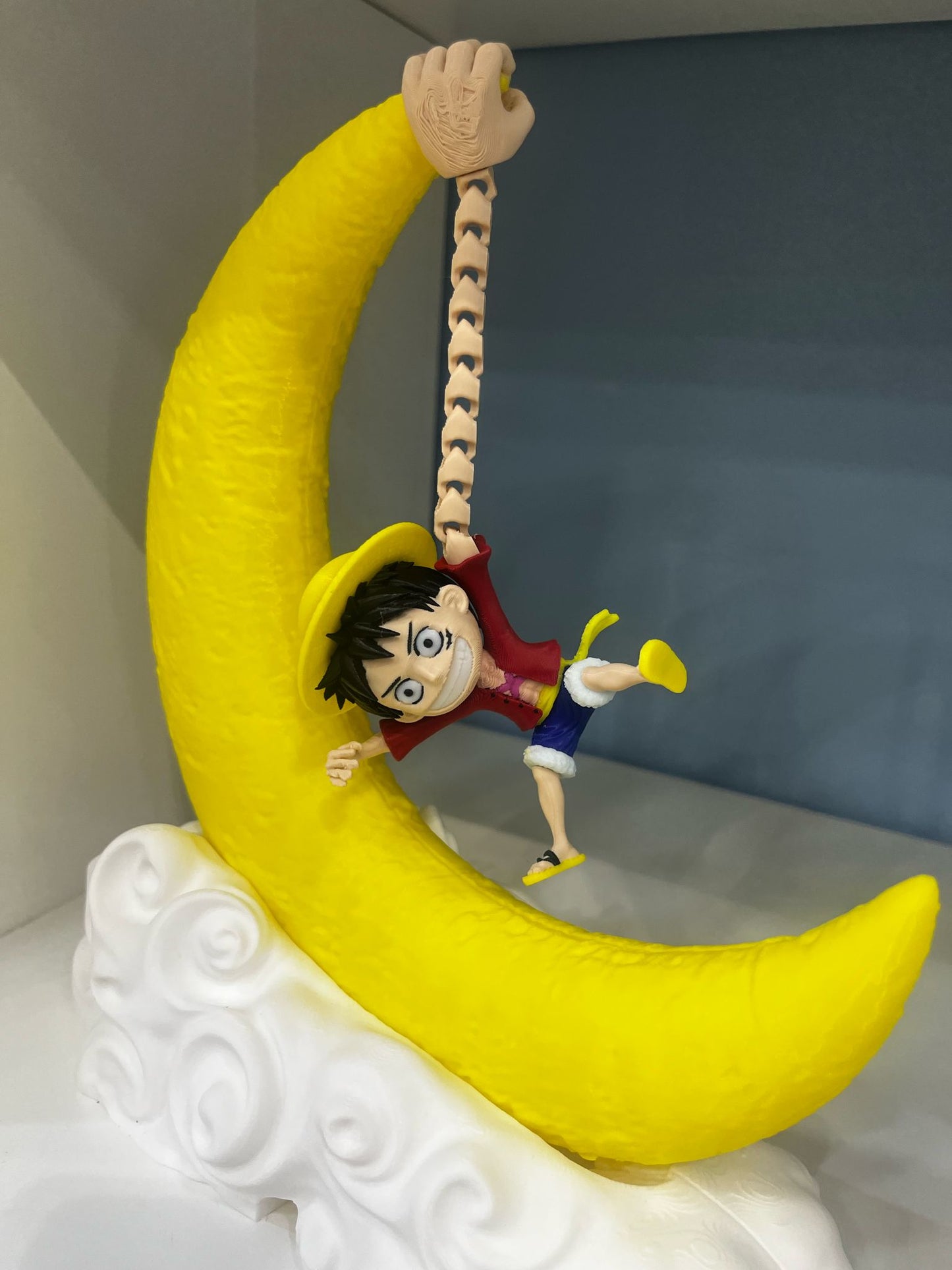 Figura Luffy One Piece Luna con Nubes