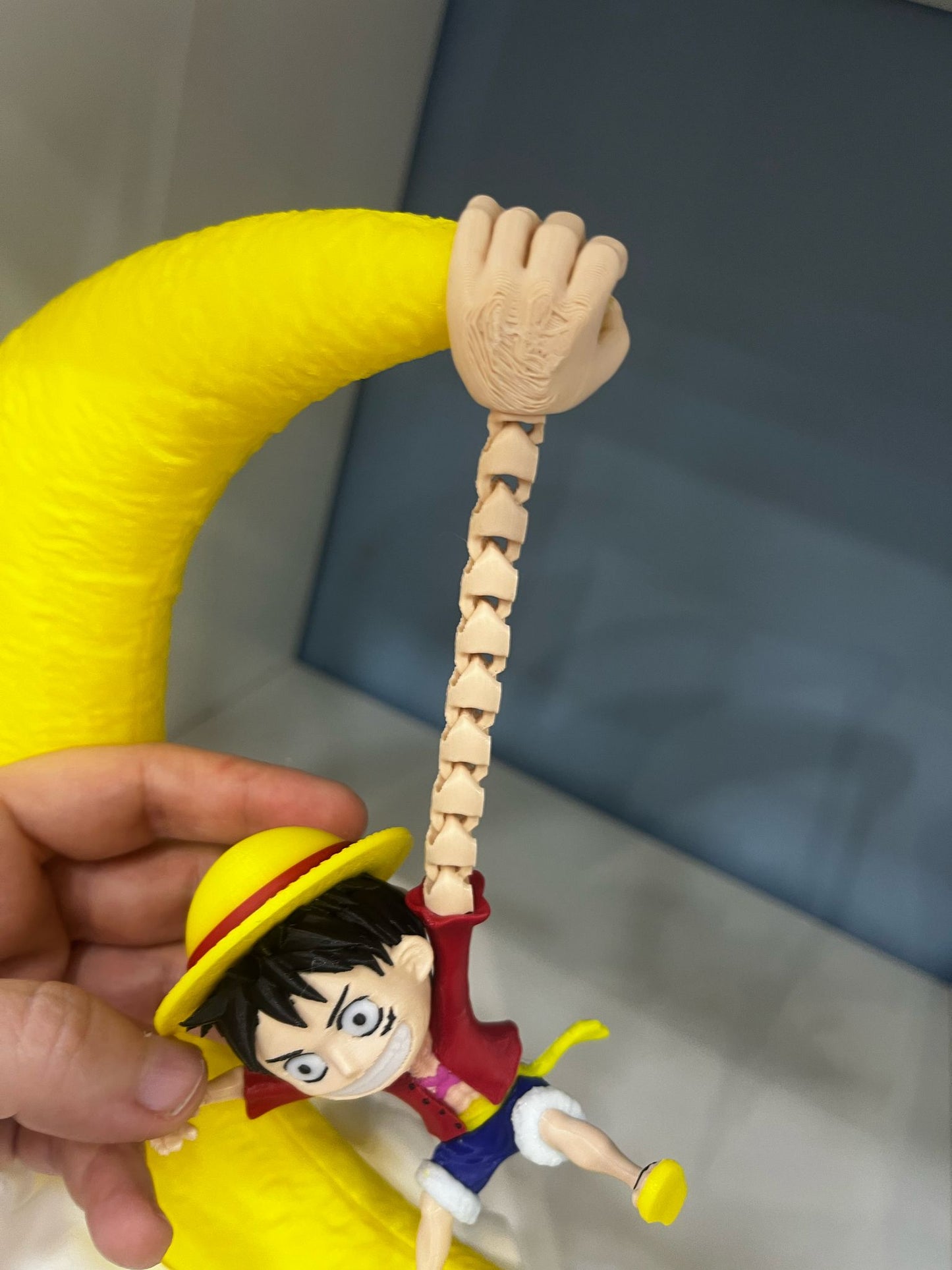 Figura Luffy One Piece Luna con Nubes