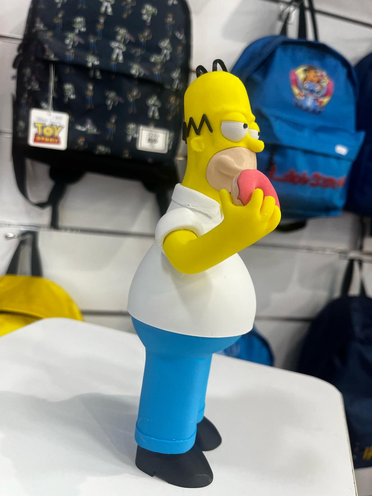 Homer Simpson en 3D – Figura de 24 cm Fabricada en PLA para Fans de Verdad,Figura 3D de Homer Simpson – 24 cm de Pura Comedia Amarilla