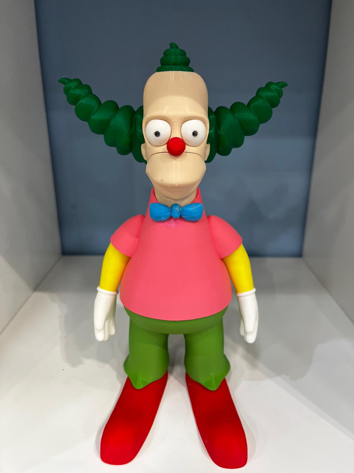 Figura Krusty el payaso The Simpson